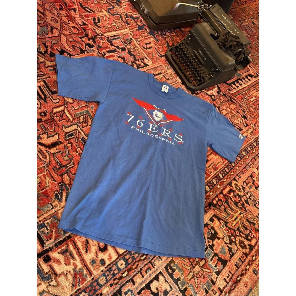 Vtg 80S 90S Philadelphia 76Ers Shirt Mens Xl Nba Basketball Thick Heavy Tee